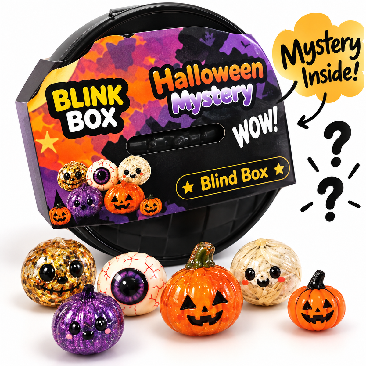 Halloween Mystery Blink Box – Surprise Collectible