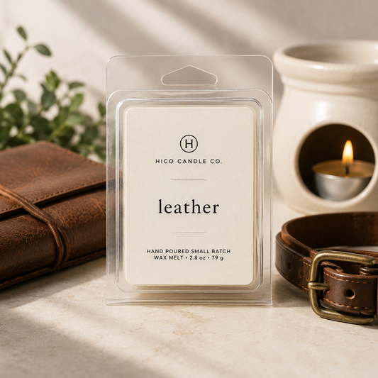 Leather Wax Melt 2.8 oz