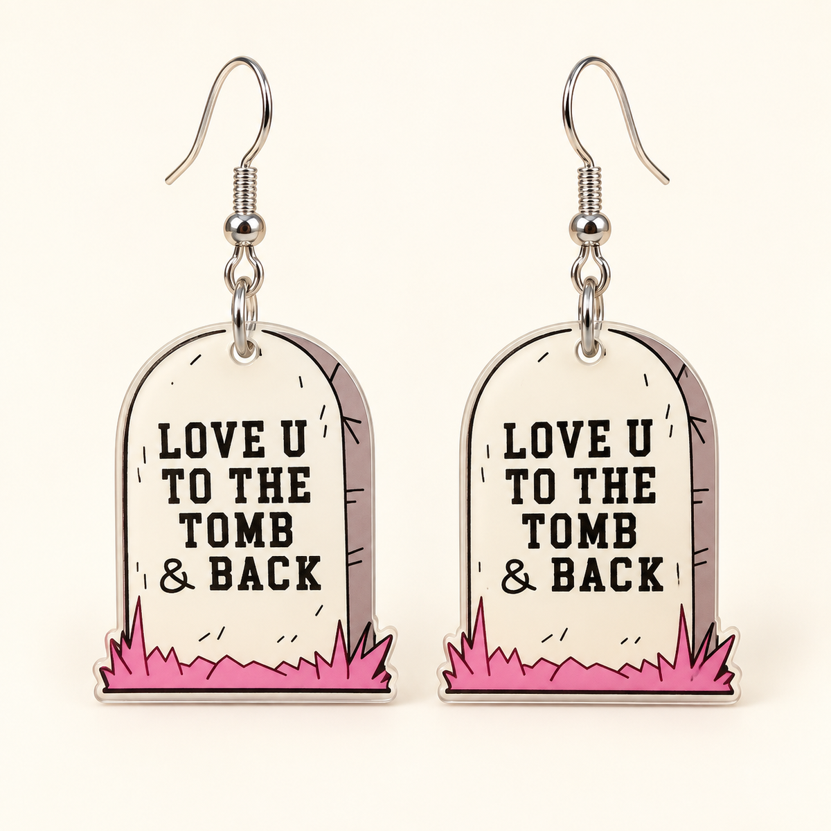 Love U to the Tomb & Back Earrings