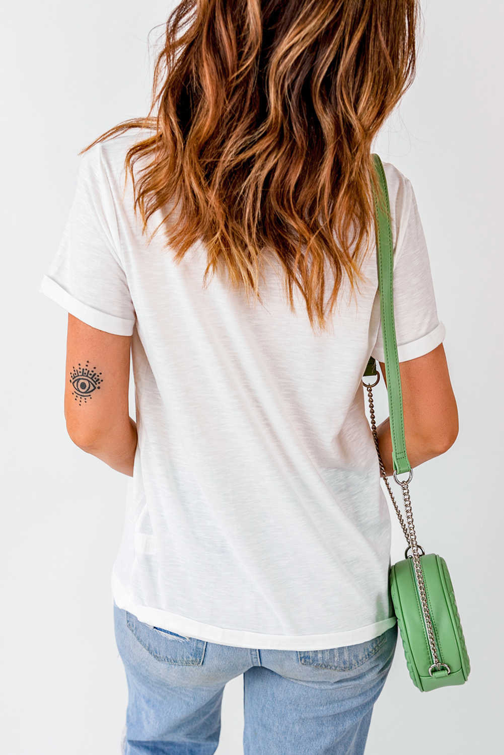 Mama Heart Embroidered Tee
