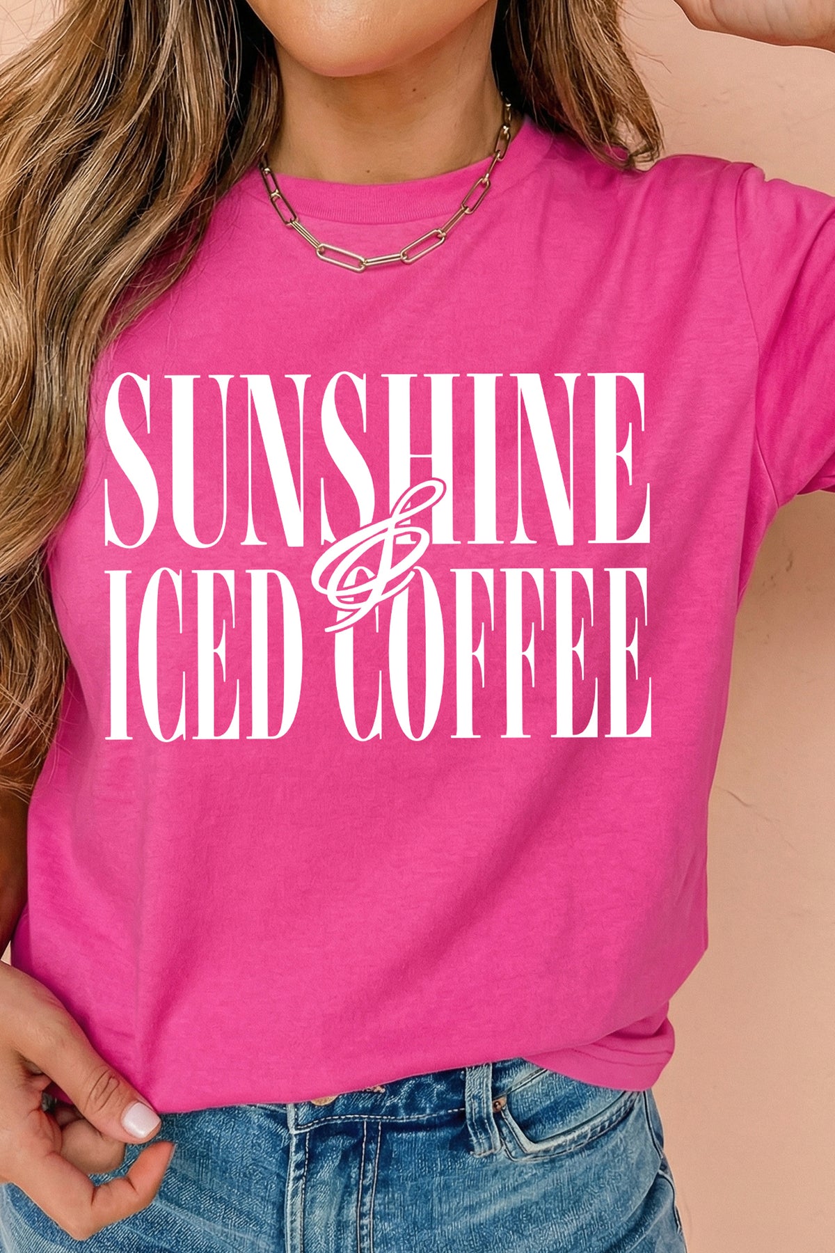 Sunshine & Iced Coffee Graphic Tee