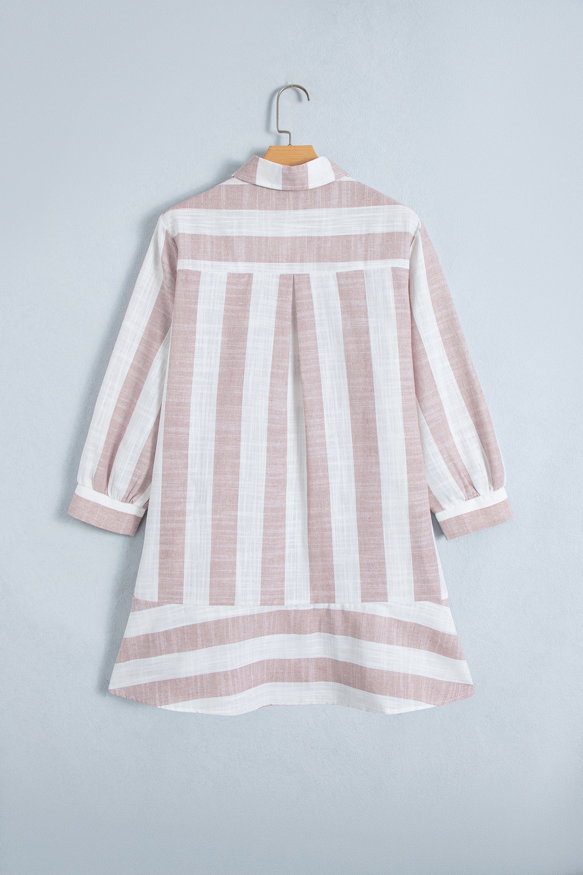 Sunday Stroll Striped Button-Front Dress
