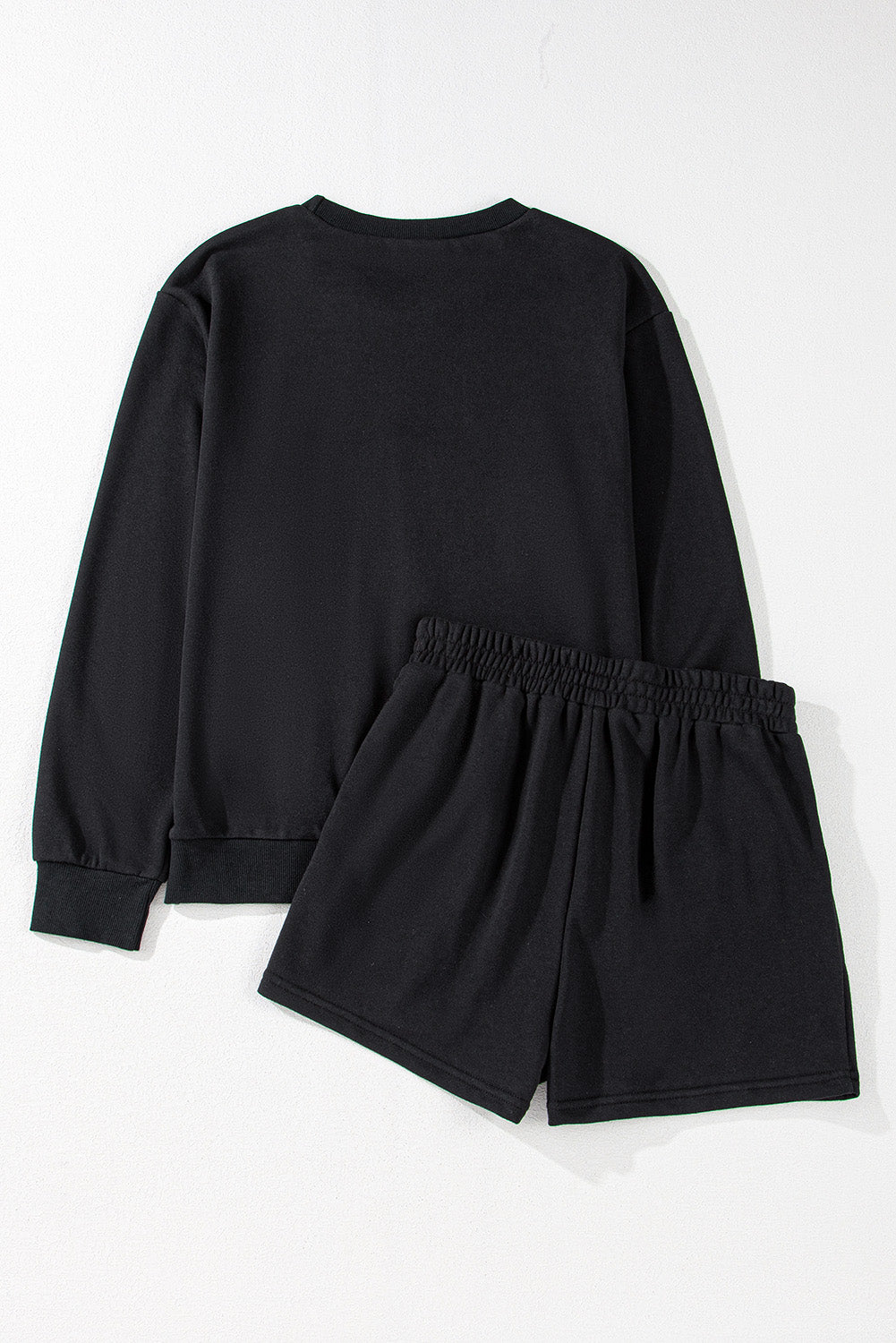 GAME DAY Football Pullover and Shorts-Black