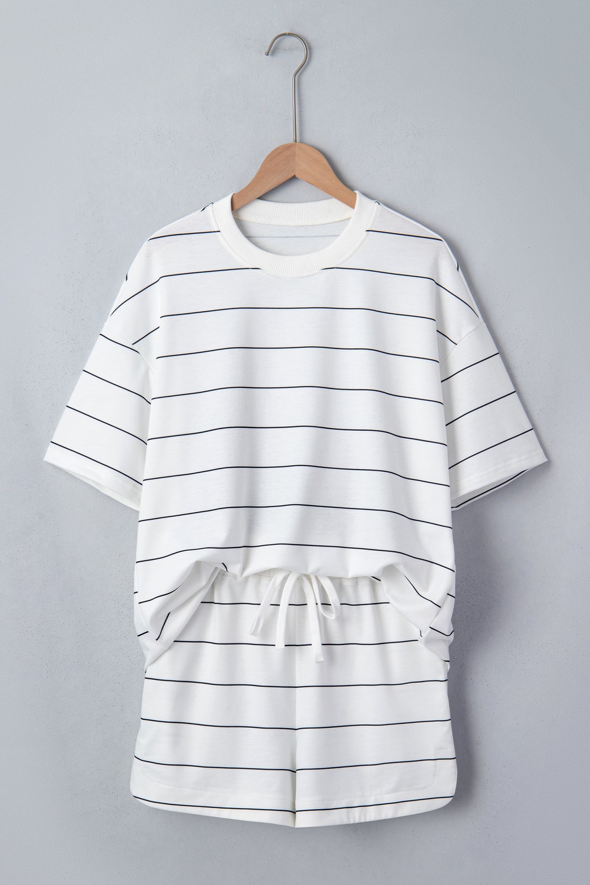 Easy Days Striped Short Set