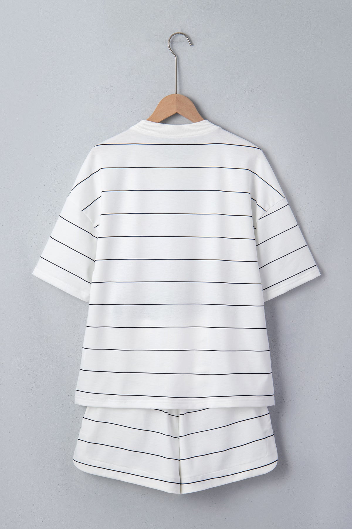 Easy Days Striped Short Set