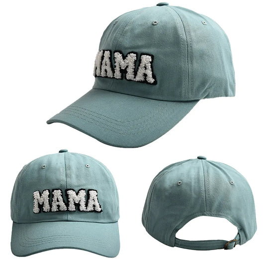 MAMA Chenille Patch Baseball Cap
