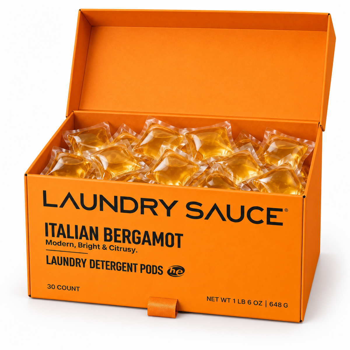 Laundry Sauce Italian Bergamot Laundry Detergent Pods – 30 Count