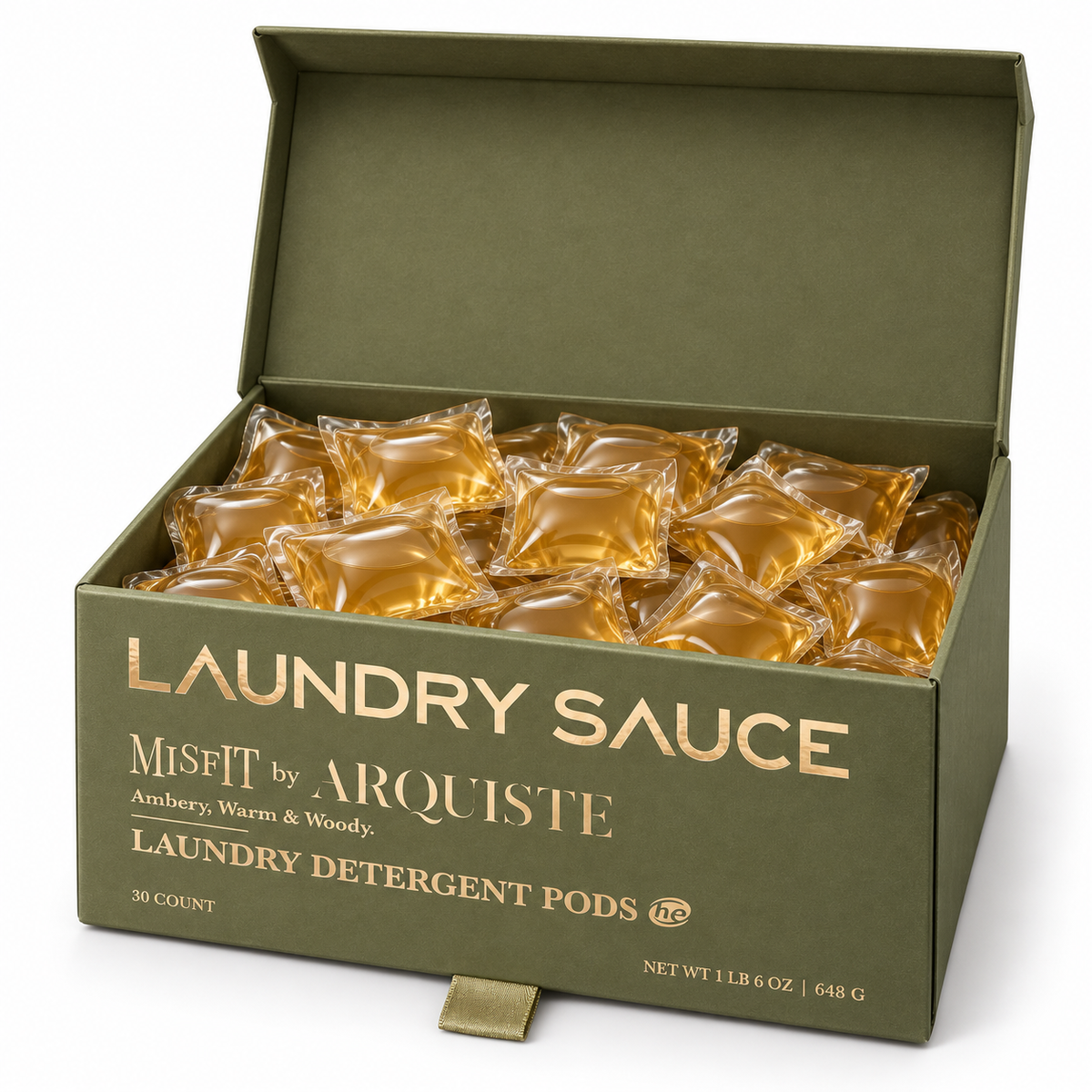 Laundry Sauce Misfit by ARQUISTE Laundry Detergent Pods – 30 Count