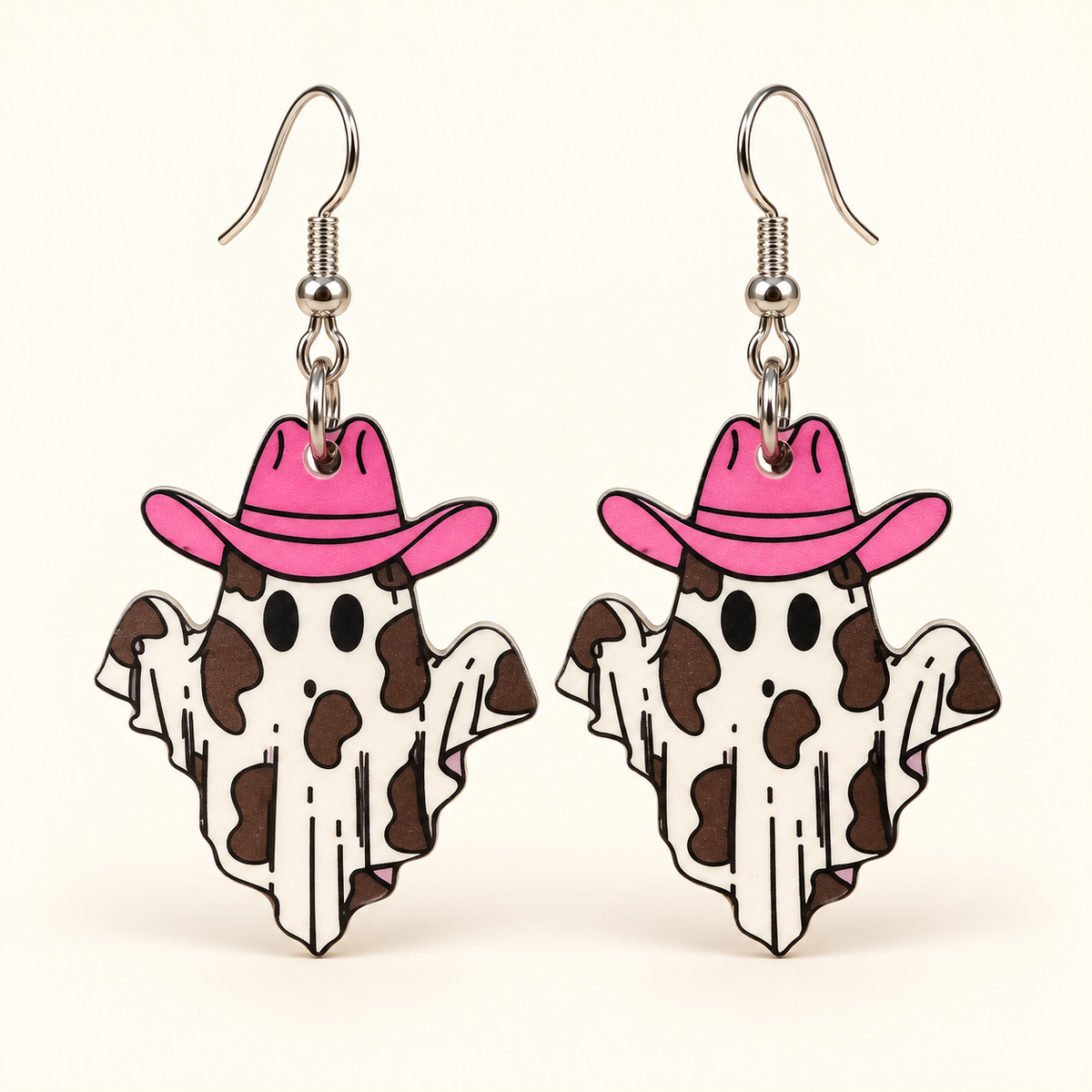 Cowgirl Ghost Earrings
